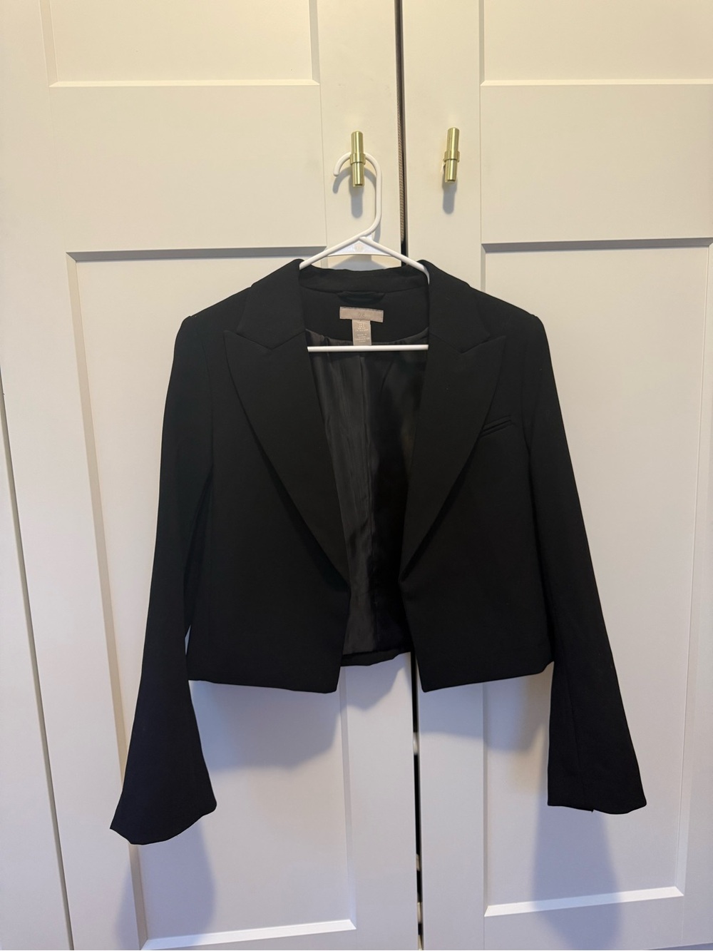 Cropped Black Women's Blazer - H&M